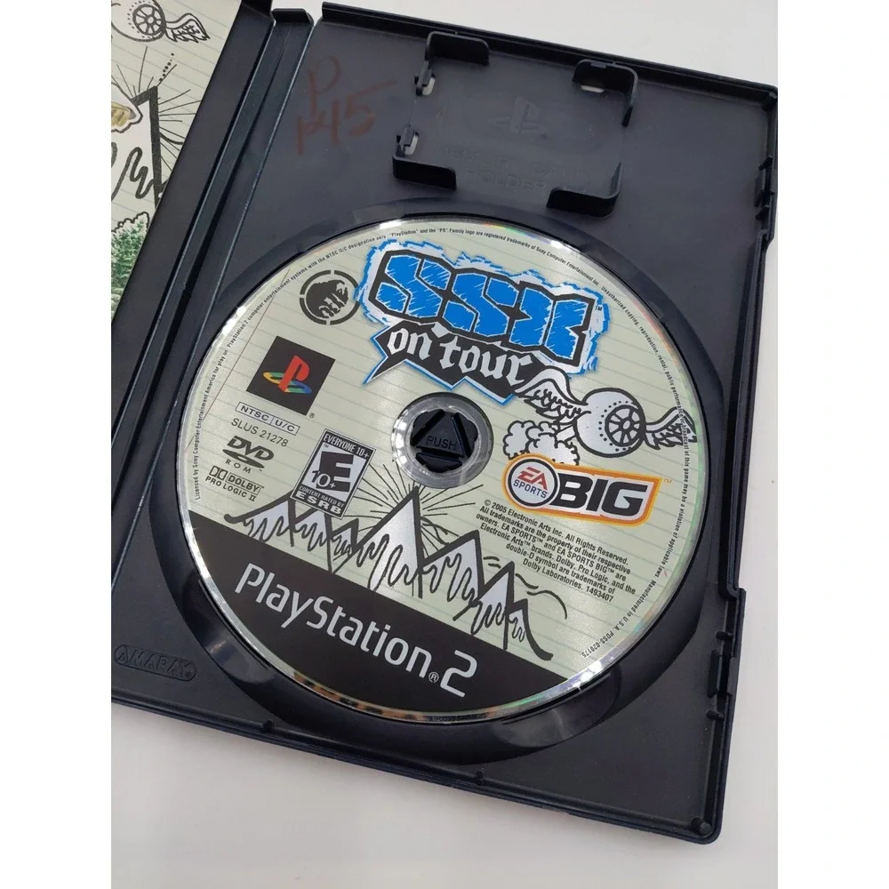 SSX On Tour (PS2 PlayStation 2, 2005) Tested Snowboarding Sports